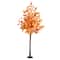 8ft. Pre-Lit Autumn Maple Artificial Fall Tree with 660 Warm White LED Lights